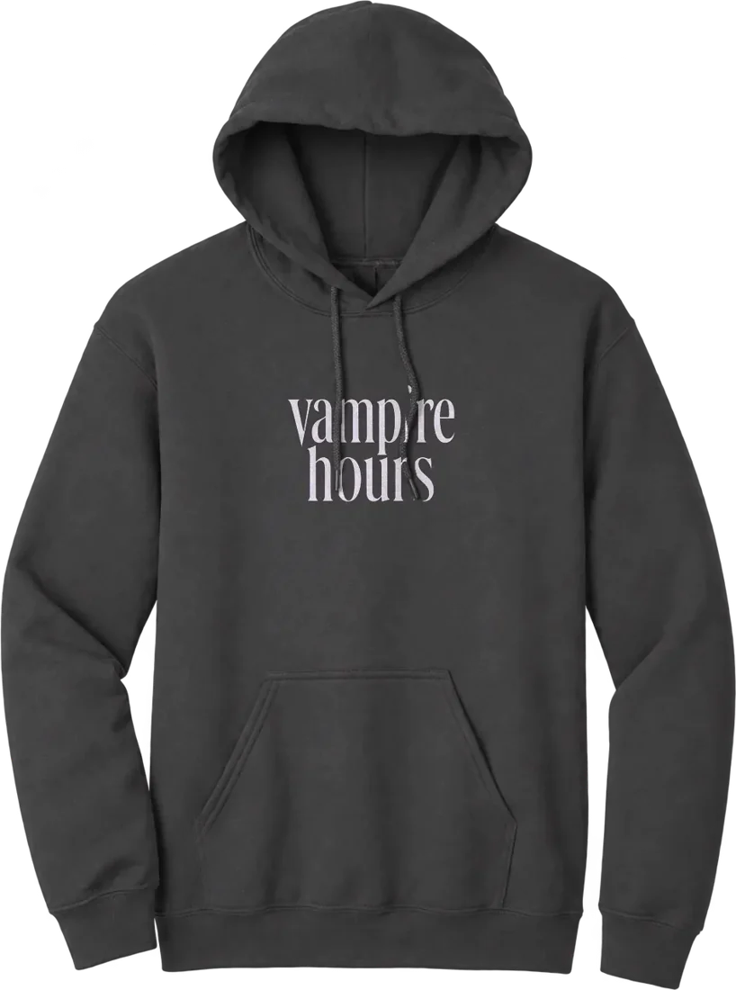 Vampire hours hoodie